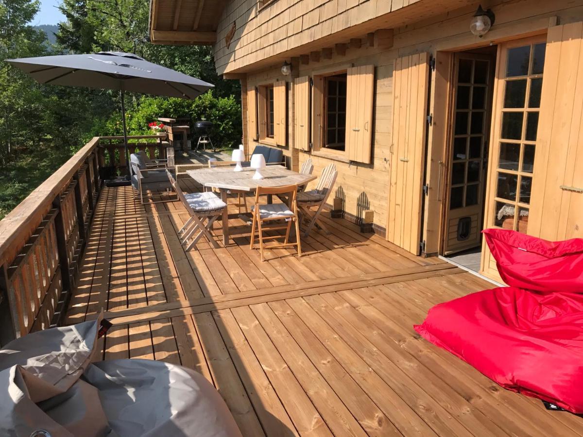 Chalet Les Marmottes Saint-Jean-de-Sixt Eksteriør bilde